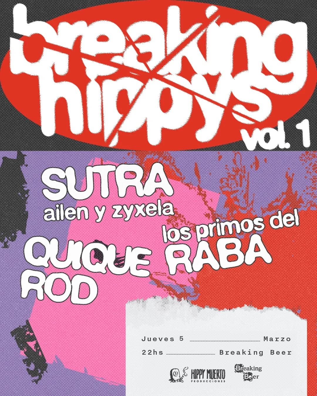 Breaking Hippys Vol. 1 - Quique Rod | Sutra | Los Primos del Raba