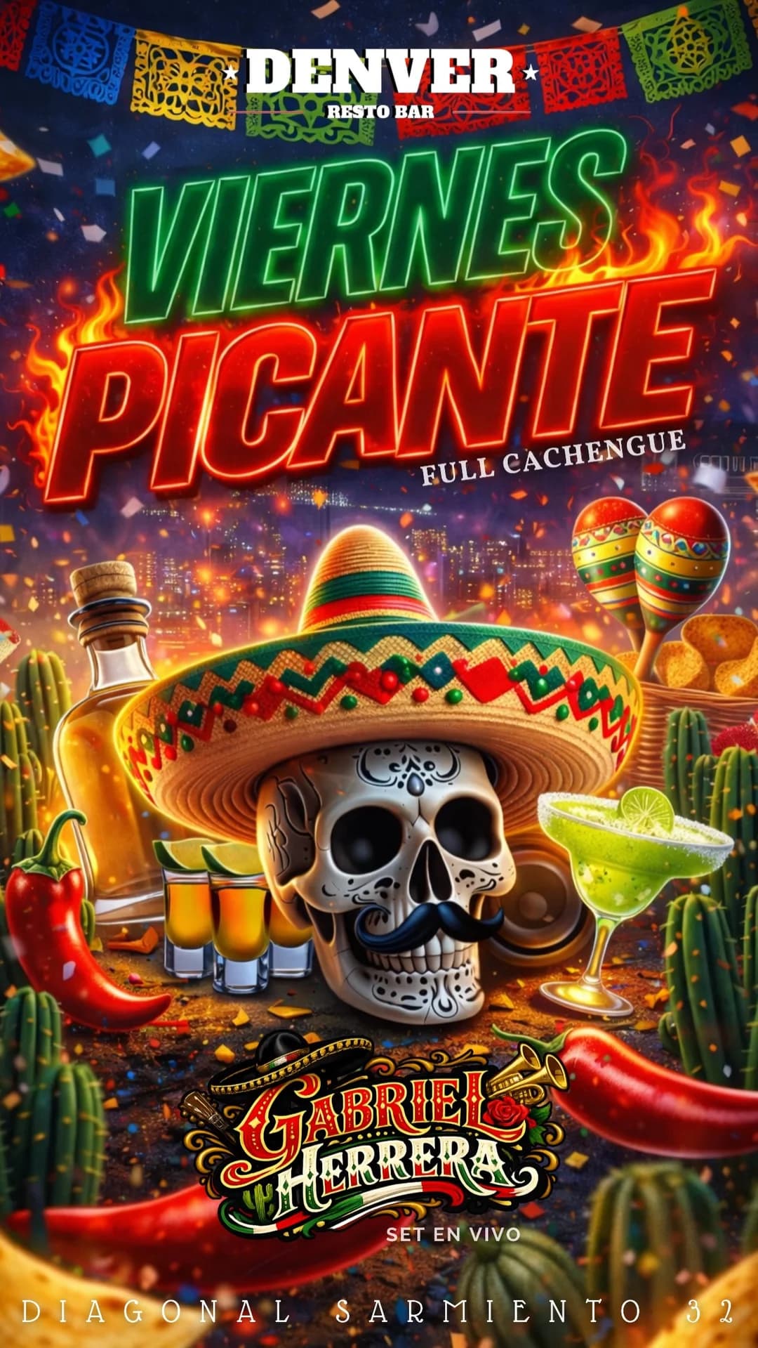 Viernes Picante - Gabriel Herrera Dj Set - Evento en San Juan