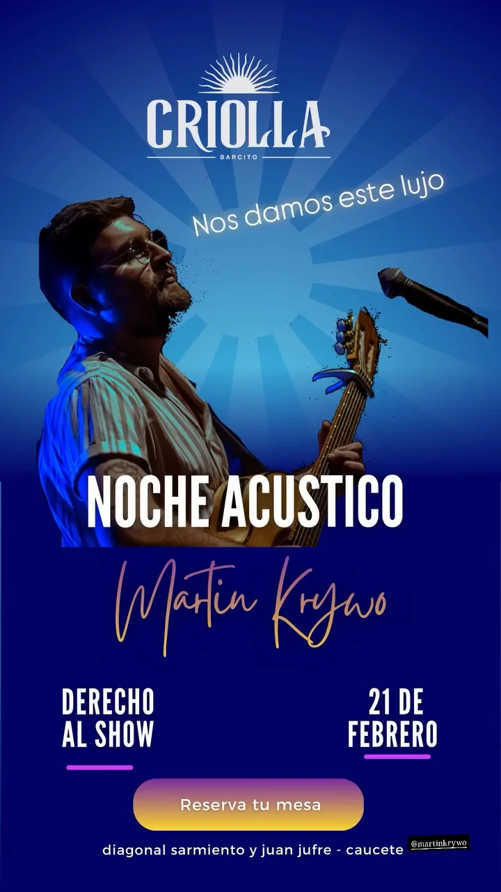 Martin Krywo - Evento en San Juan