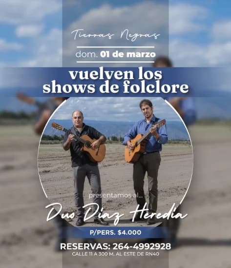 Duo Diaz Heredia - Evento en San Juan