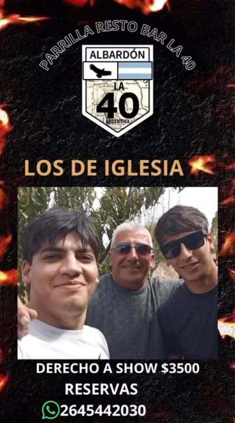 Los de Iglesia - Evento en San Juan