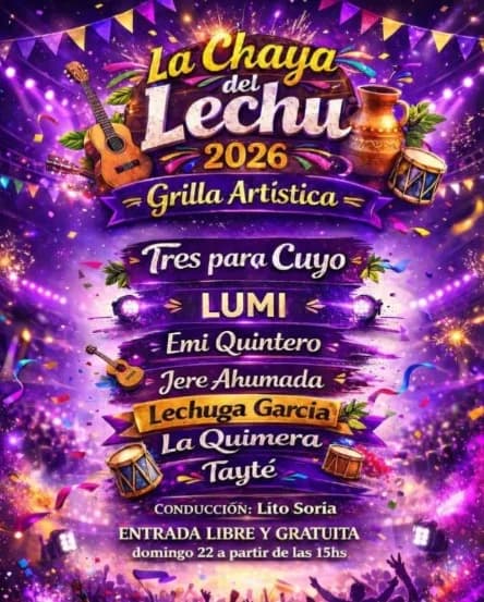 La Chaya del Lechu 2026 - Evento en San Juan
