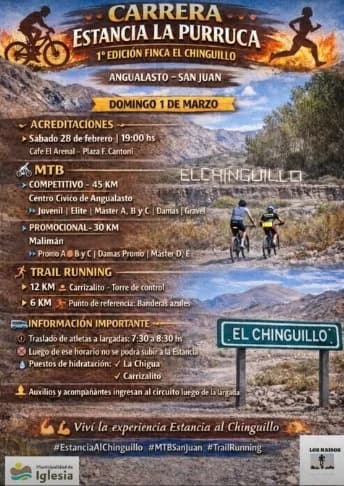 1° Edicion Estancia el Chinguillo 2026 - Evento en San Juan