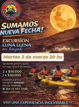 Excursion Luna Llena en Kayak - Evento en San Juan