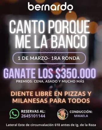 Canto por que me la Banco - 1ra Ronda - Evento en San Juan