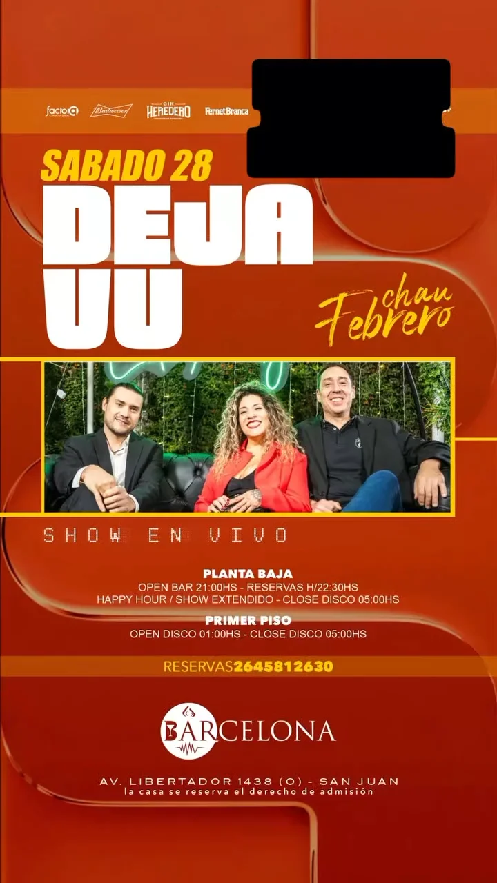 Deja Vu - Evento en San Juan