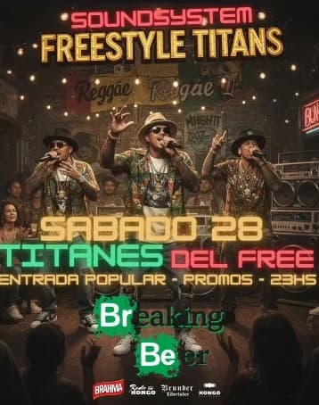 Titanes del Free - Evento en San Juan