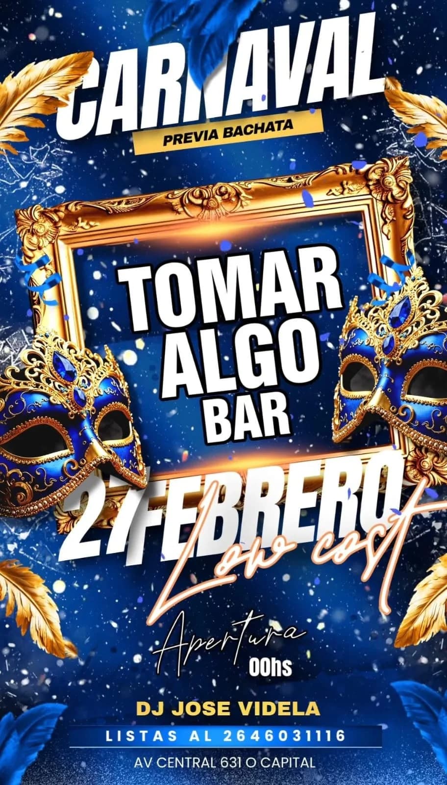 Previa Bachata - Carnaval - Evento en San Juan