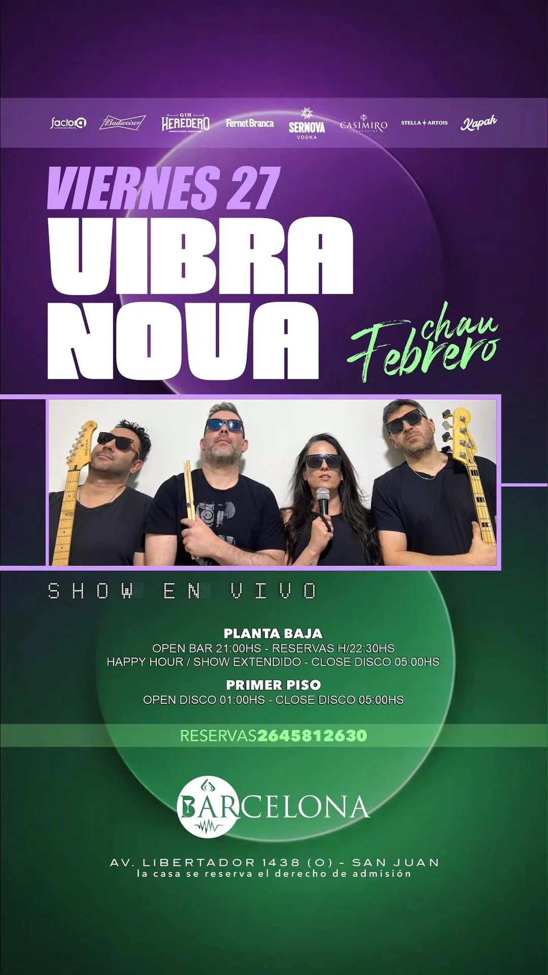 Vibra Nova - Evento en San Juan