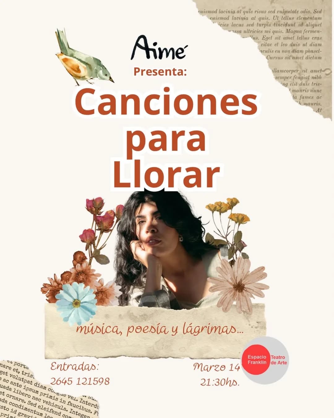 Aime presenta: "Canciones para Llorar"