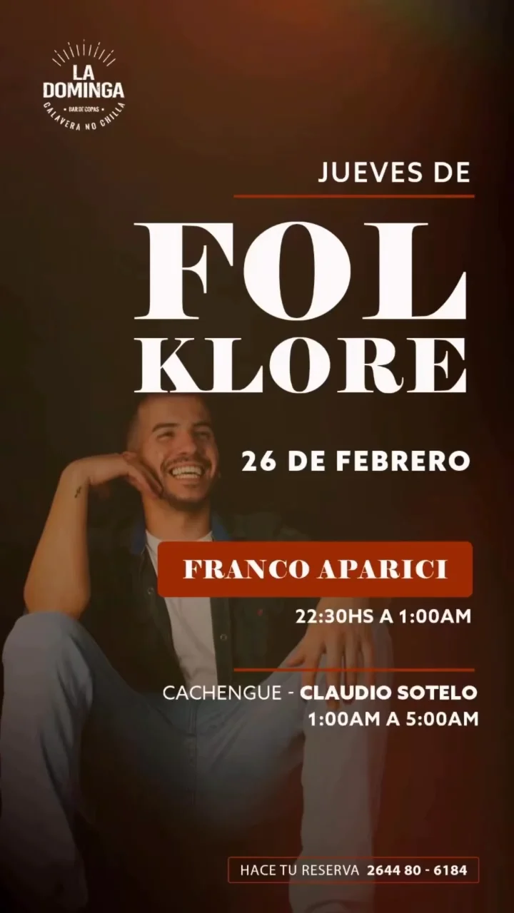 Franco Aparici - Evento en San Juan