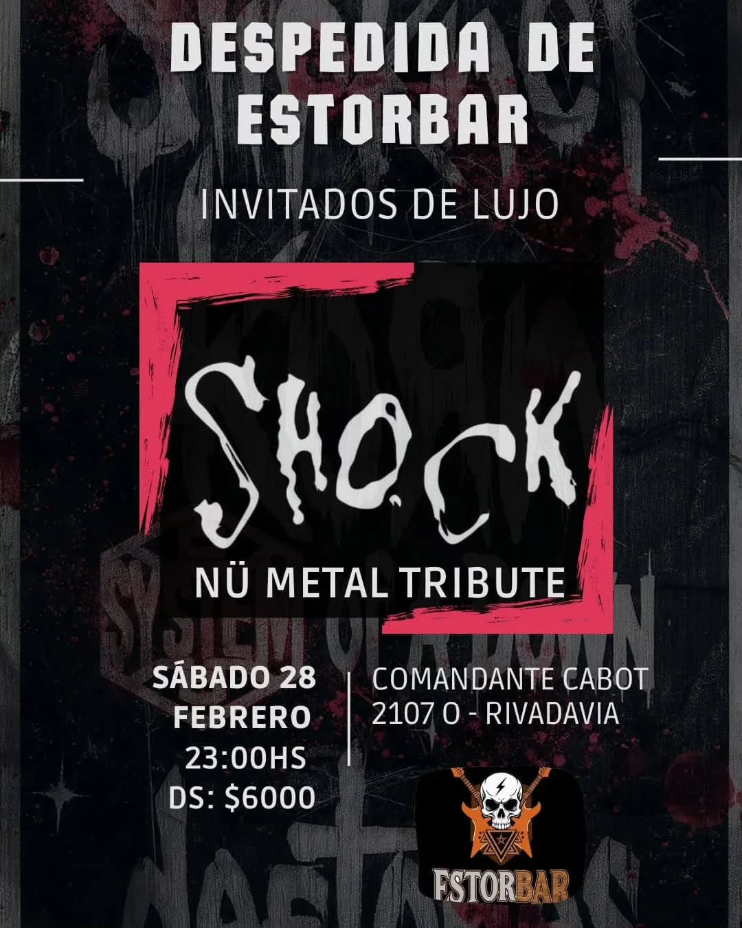 Despedida de Estorbar - Shock - Evento en San Juan
