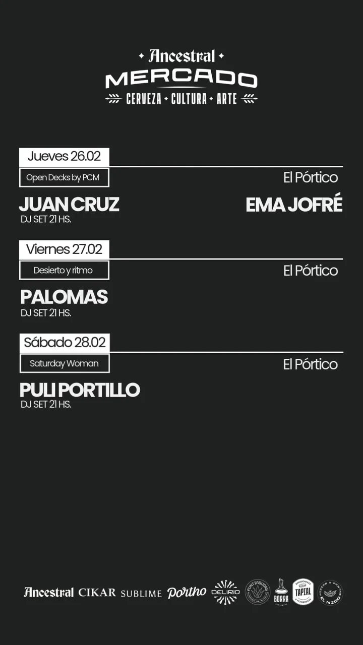 Juan Cruz Dj Set & Ema Jofre Dj Set