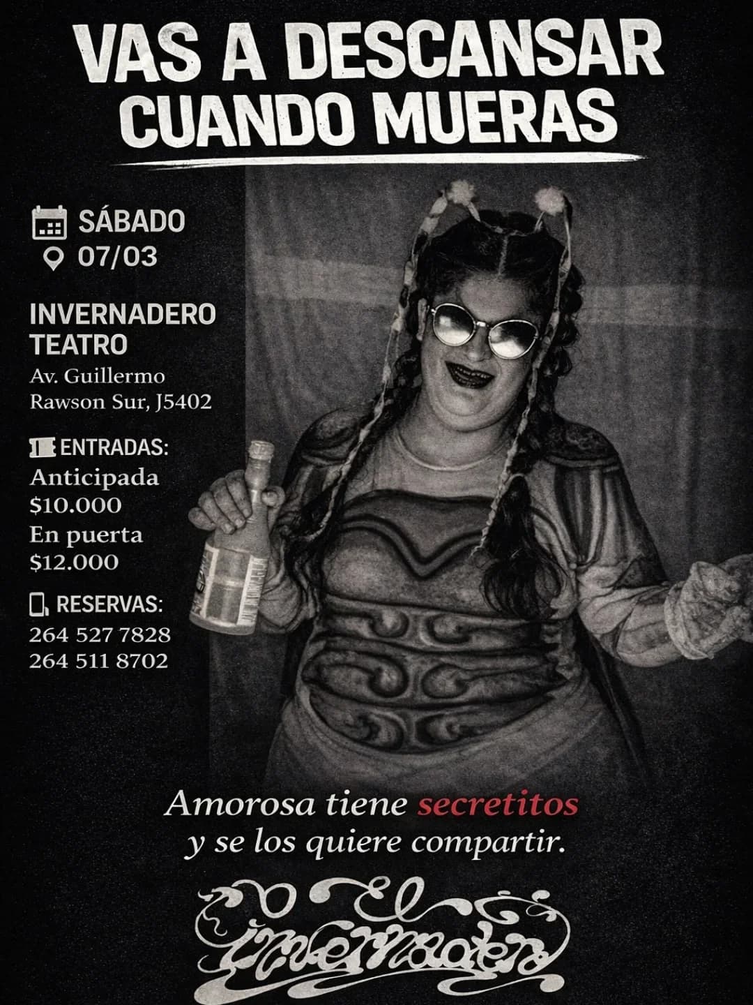 Vas a Descansar Cuando Mueras - Evento en San Juan