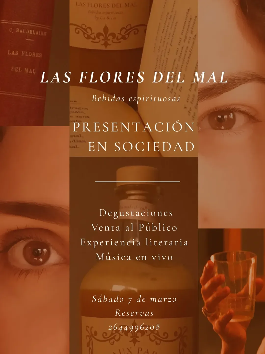 Las Flores del Mal - Bebidas Espirituosas - Evento en San Juan