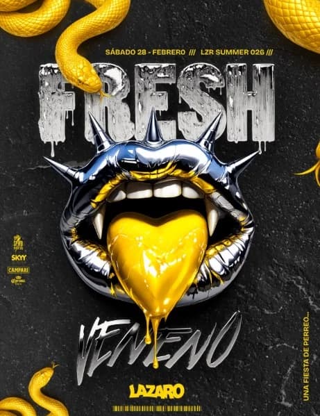 Fresh Veneno - Evento en San Juan