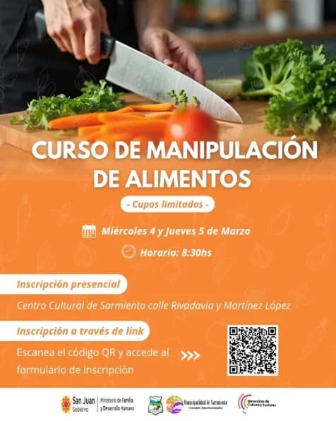 Curso de Manipulacion de Alimentos - Evento en San Juan