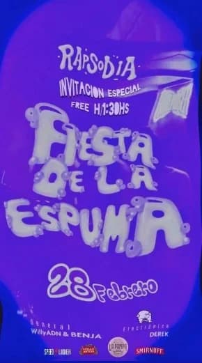 Fiesta de la Espuma - Evento en San Juan