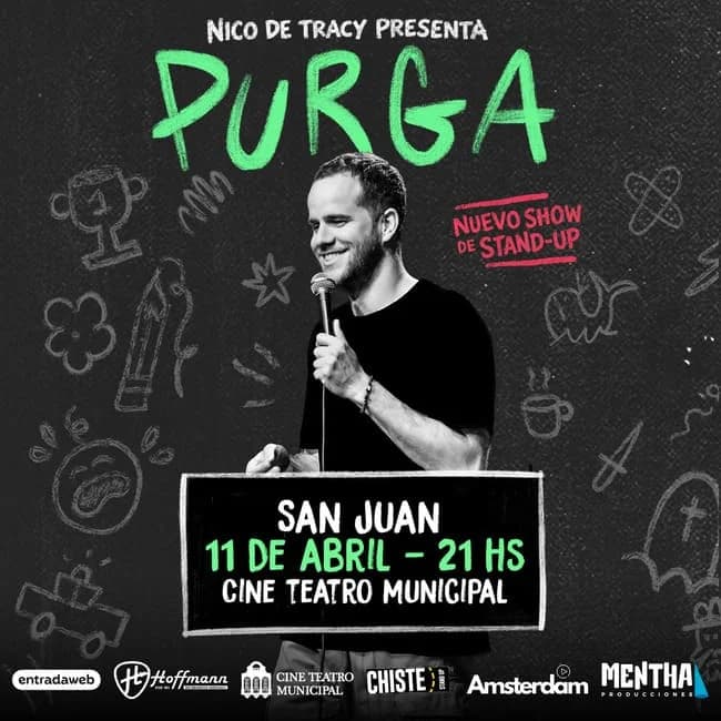 Nico de Tracy presenta: "Purga" - Evento en San Juan