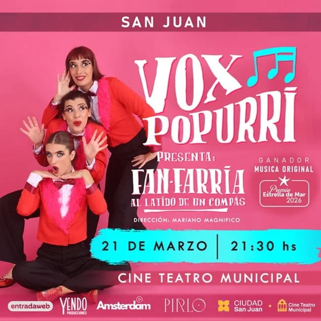 Vox Popurri presenta: "Fanfarria, al Latido de un Compas"