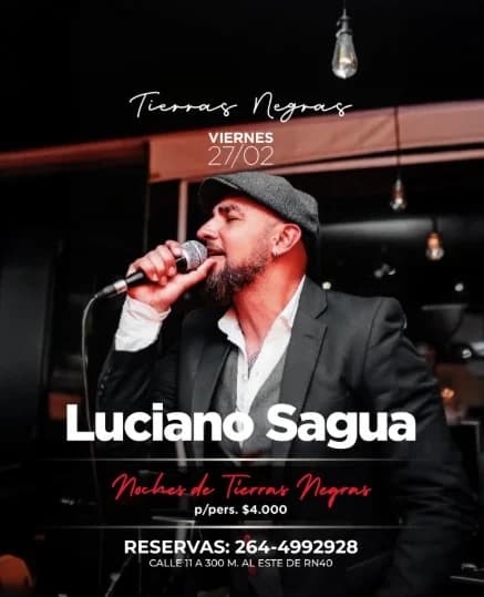 Luciano Sagua - Evento en San Juan