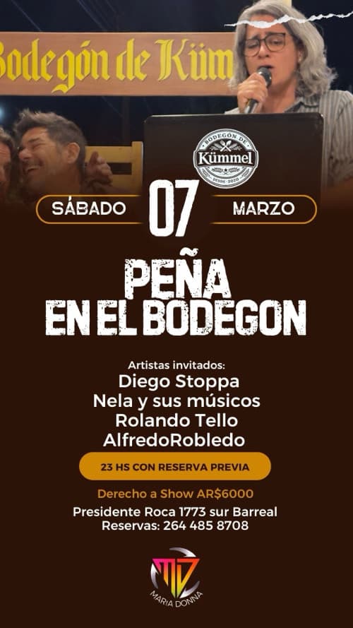 Peña en el Bodegón