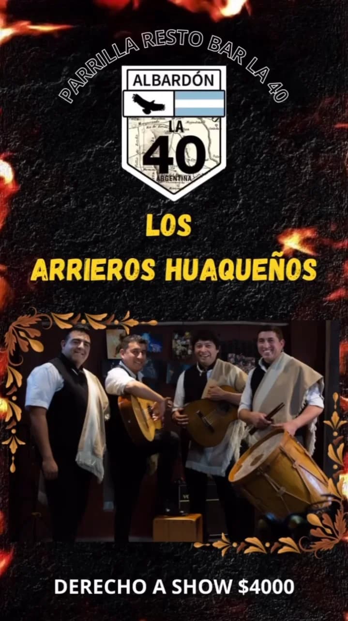 Los Arrieros Huaqueños - Evento en San Juan