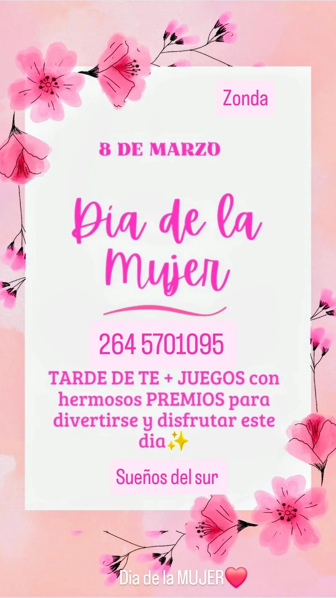 Tarde de Te + Juegos - Dia de la Mujer - Evento en San Juan