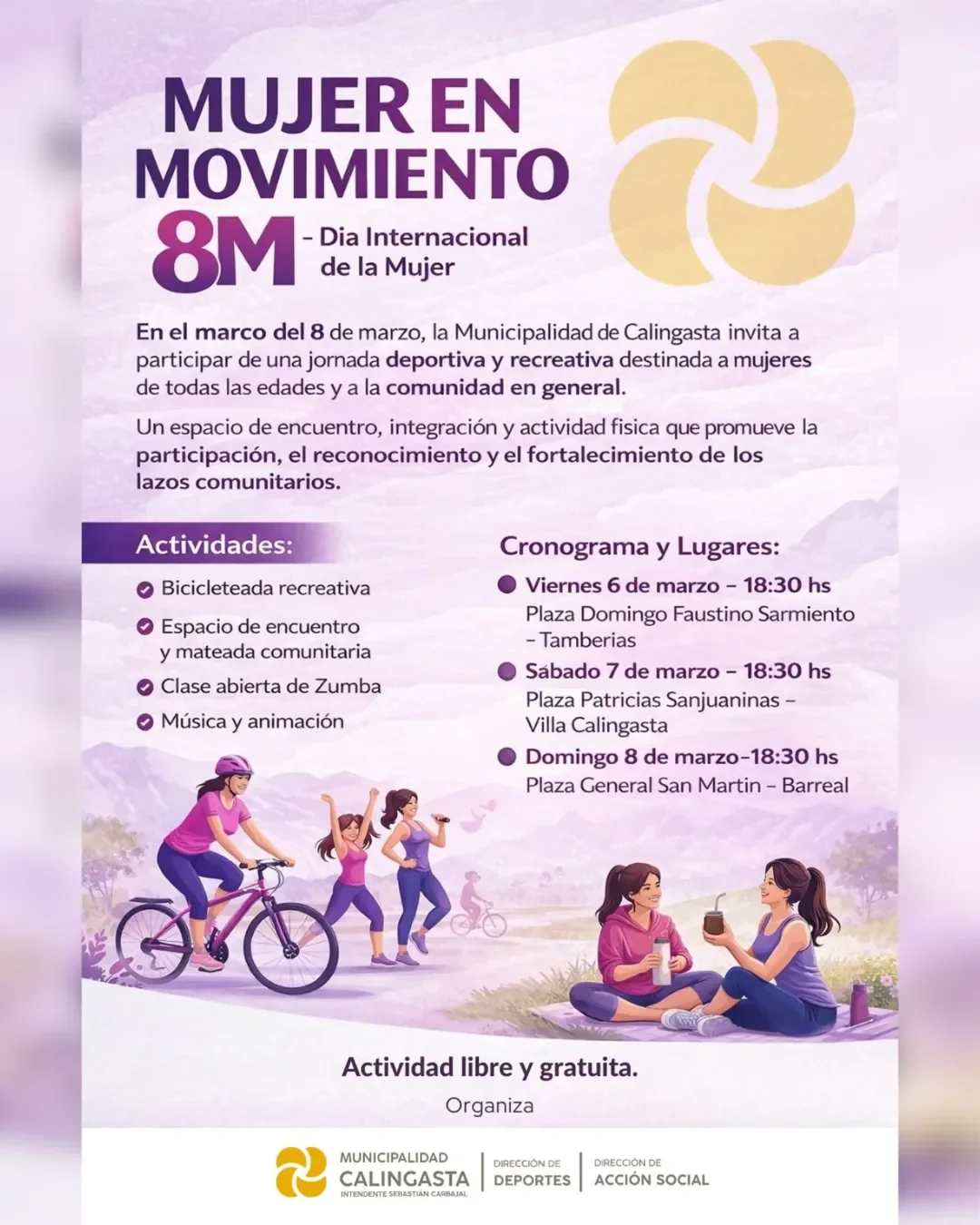 Mujer en Movimiento - Dia de la Mujer - Evento en San Juan