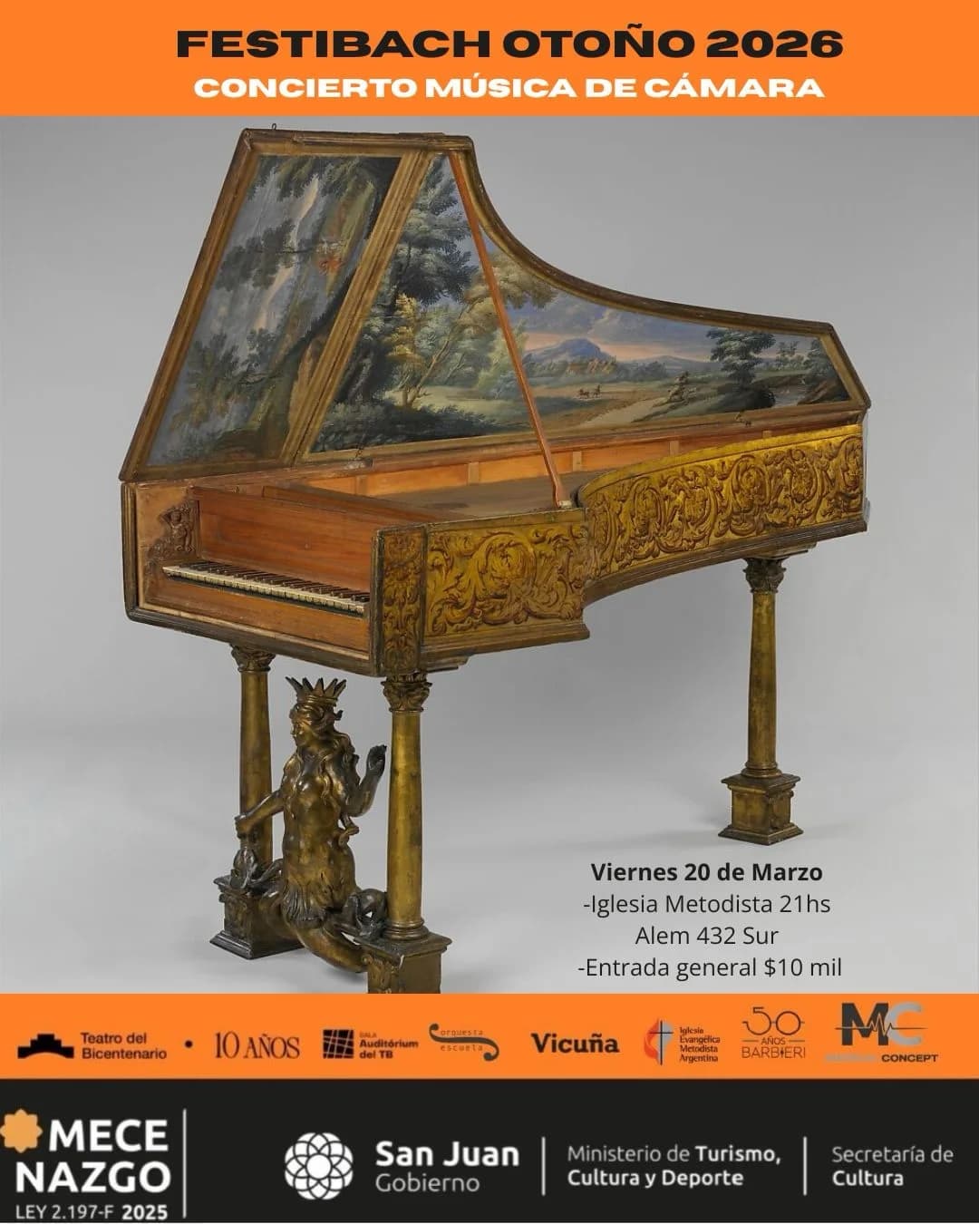 FestiBach Otoño 2026 - Concierto de Musica de Camara - Evento en San Juan