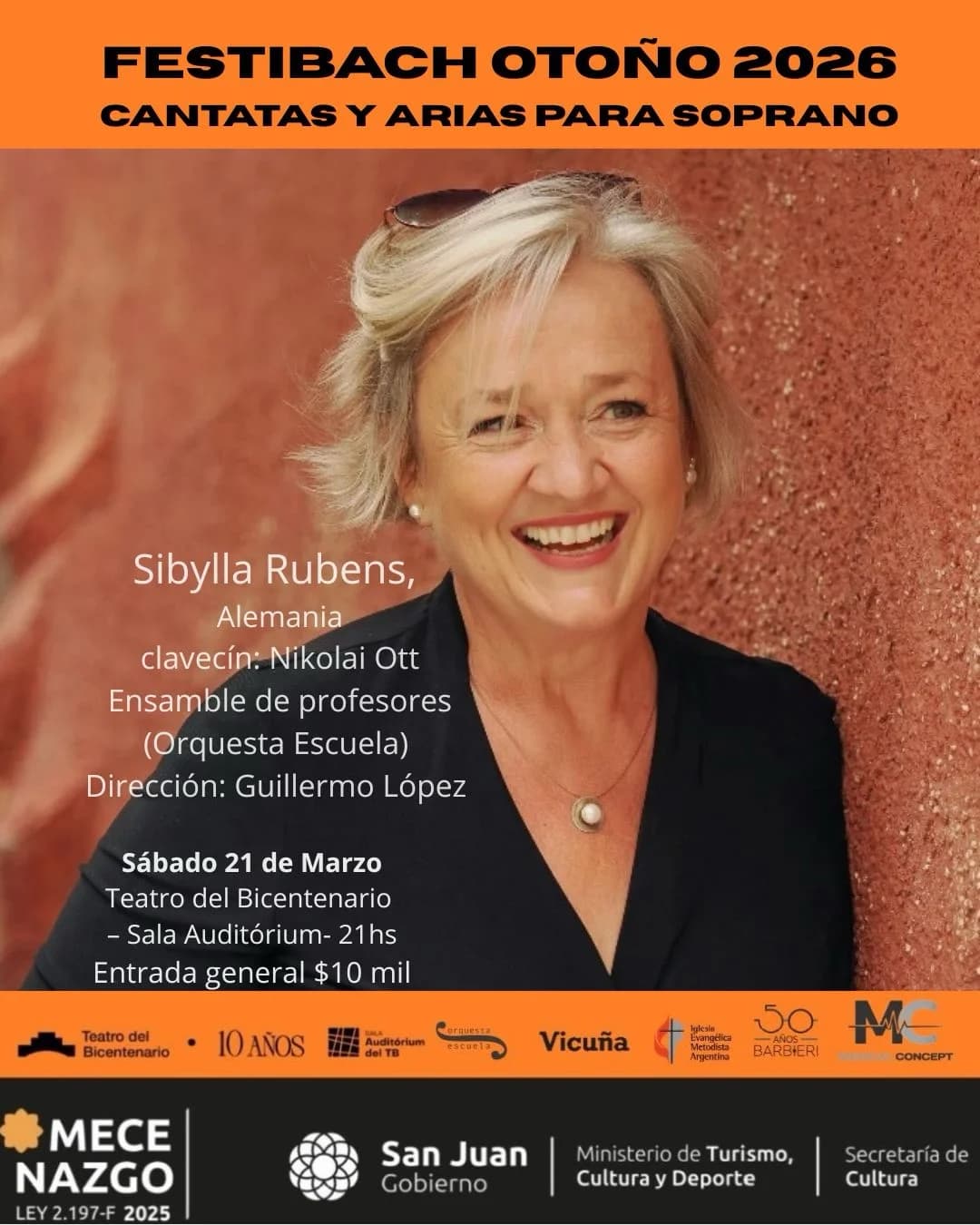 FestiBach Otoño 2026 - Cantatas y Arias para Soprano - Evento en San Juan