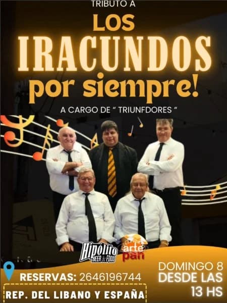Triunfadores - Tributo a los Iracundos por Siempre - Evento en San Juan