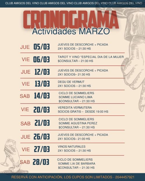 calendario mensual