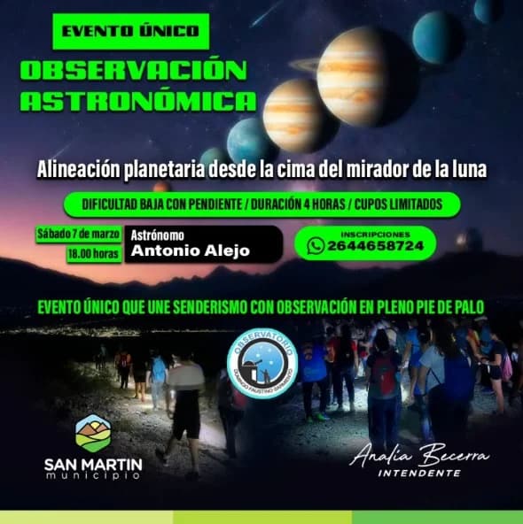 Observacion Astronomica - Evento en San Juan