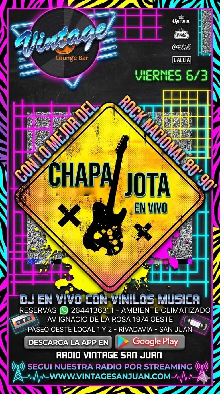 Chapa Jota - Evento en San Juan