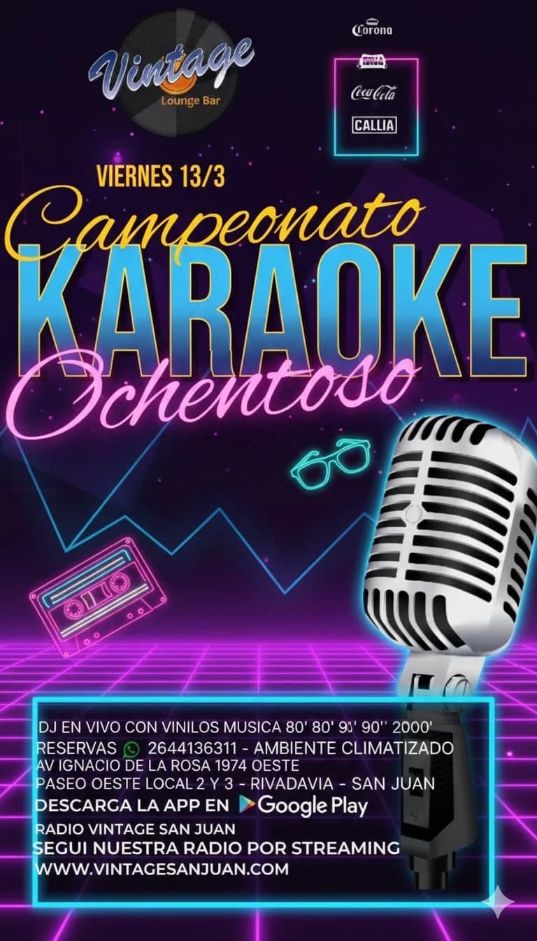 Campeonato de Karaoke Ochentoso