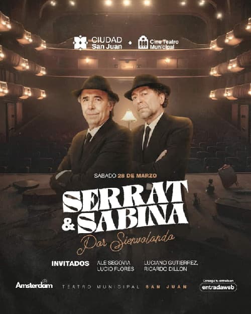 Serrat & Sabina: Por Sienvolando - Evento en San Juan