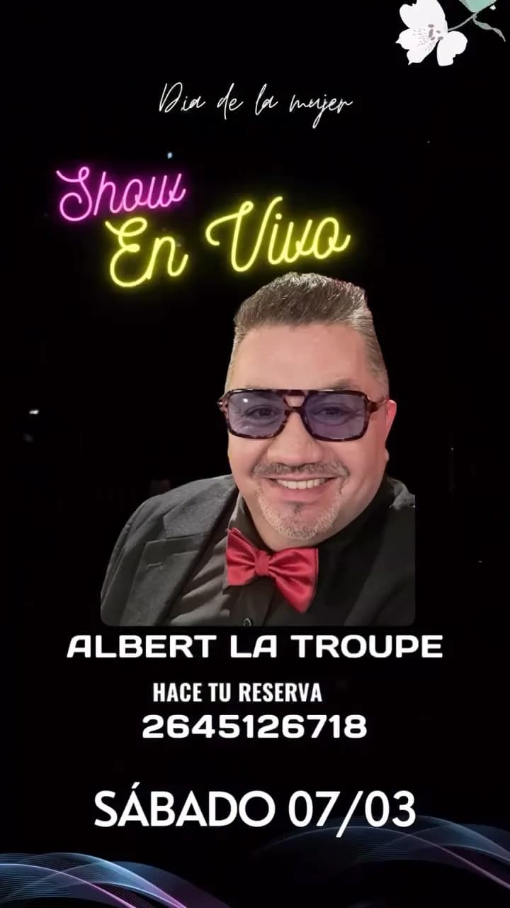 Albert La Troupe - Evento en San Juan