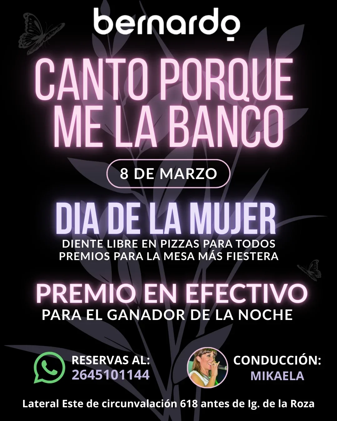 Canto porque me la Banco - Evento en San Juan