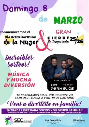 Los Parhelios - Evento en San Juan