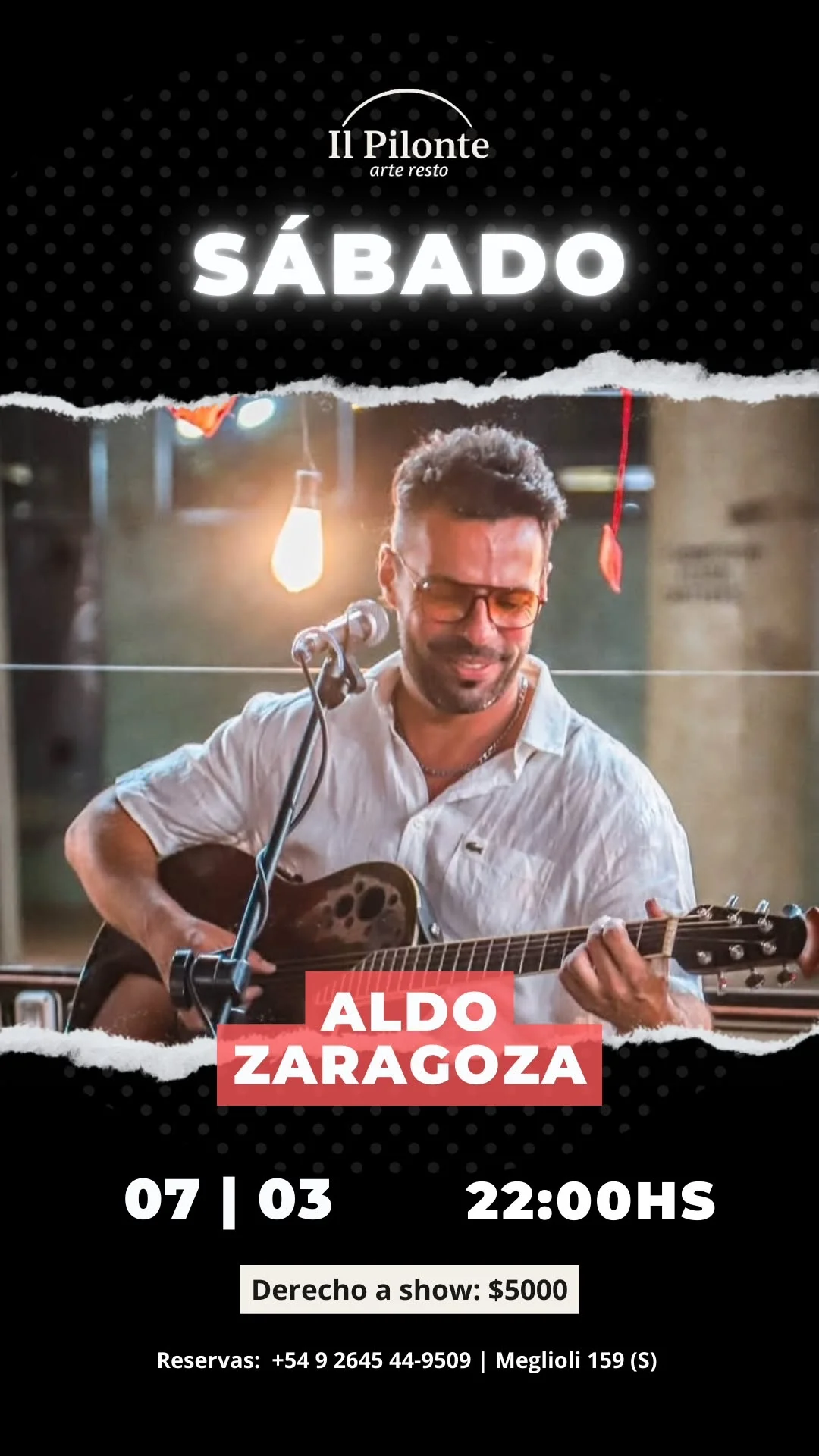 Aldo Zaragoza - Evento en San Juan