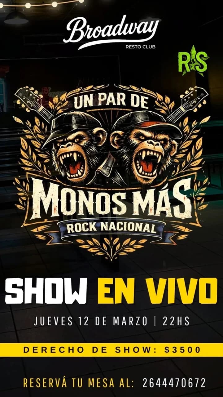 Un Par de Monos Mas - Evento en San Juan