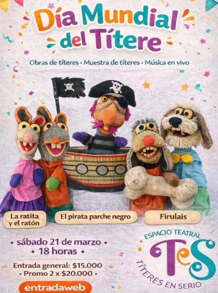 Dia Mundial del Titere - Evento en San Juan