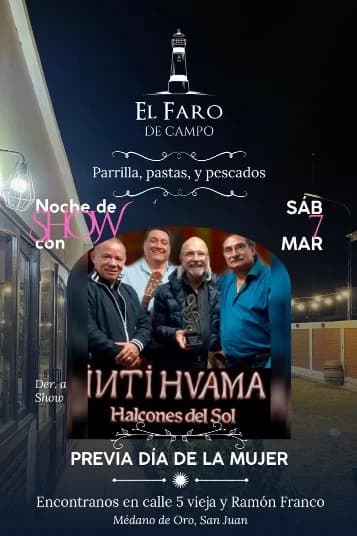 Inti Huama - Evento en San Juan