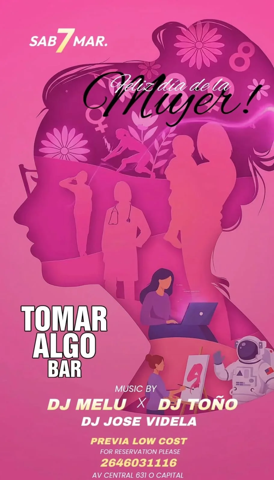 Feliz Dia de la Mujer - Melu Dj Set & Toño Dj Set - Evento en San Juan