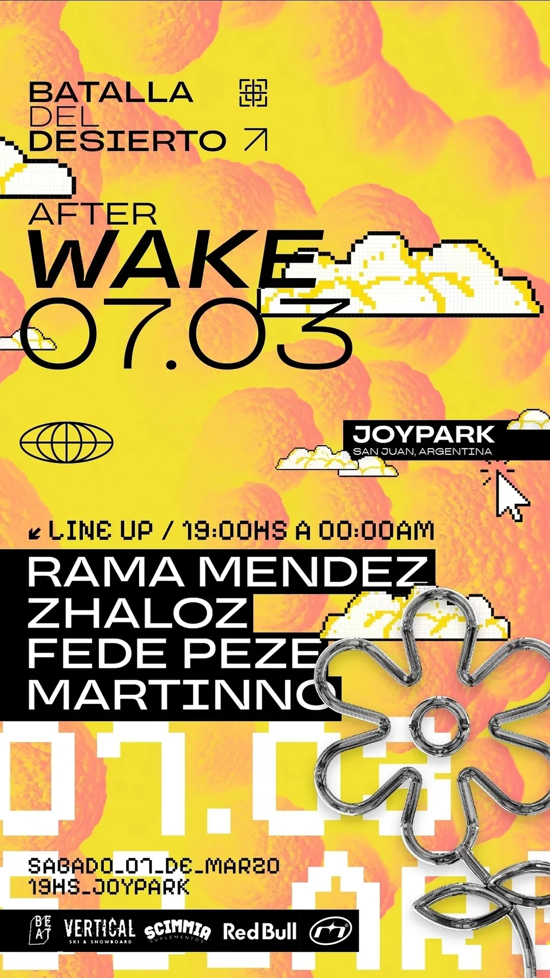 Batalla del Desierto - After Wake - Evento en San Juan