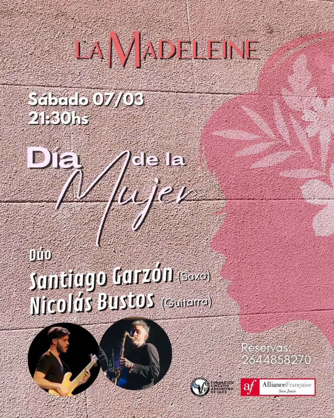 Dia de la Mujer - Santi Garzon & Nicolas Bustos - Evento en San Juan