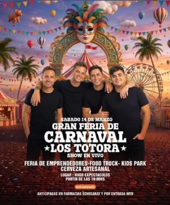Gran Feria de Carnaval - Los Totora - Evento en San Juan