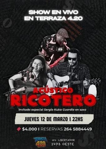 Acustico Ricotero - Evento en San Juan