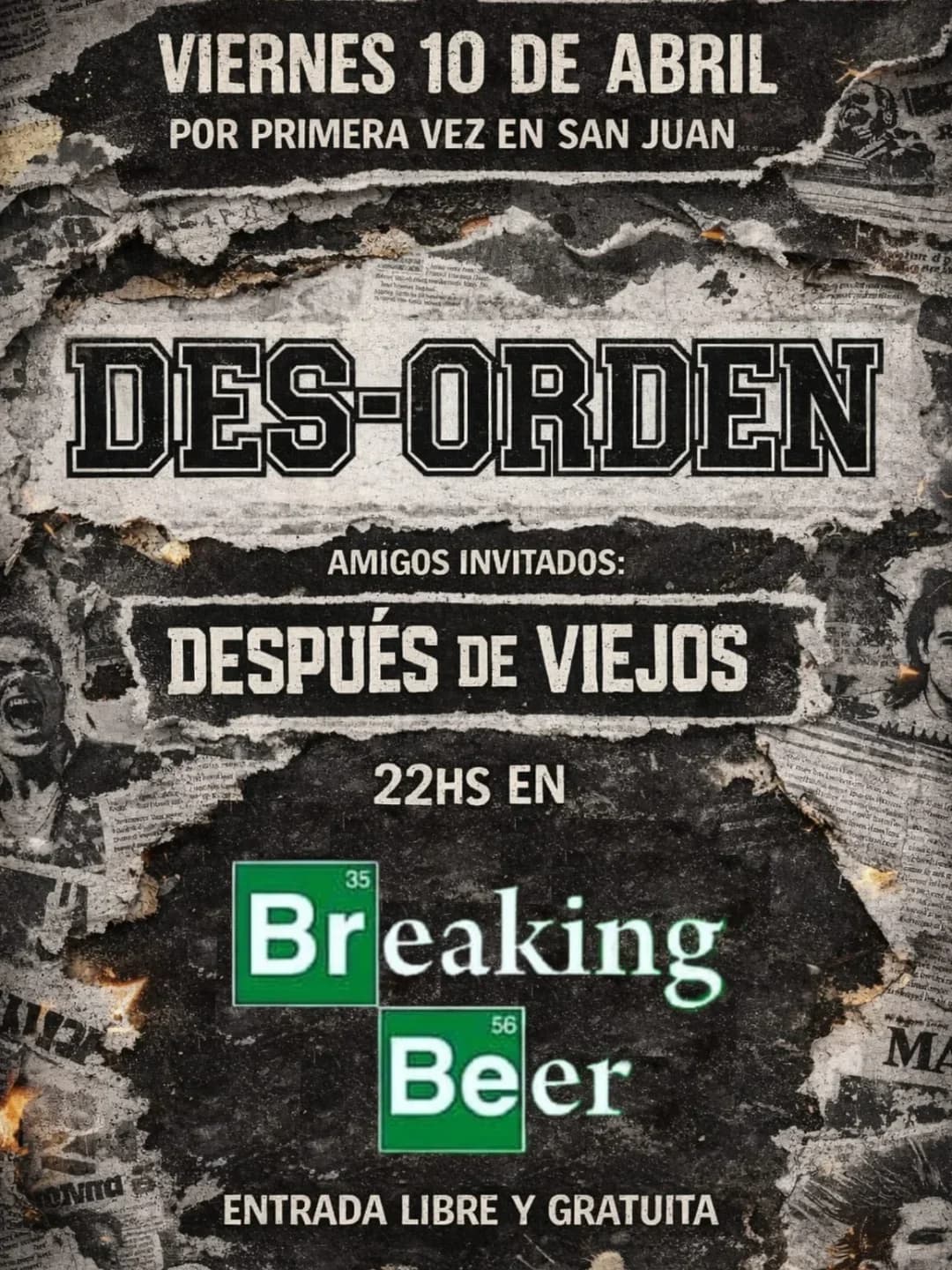 Des-Orden - Evento en San Juan